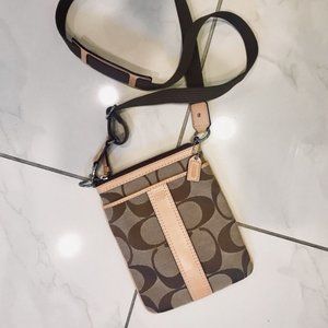 Coach Monogram Swingpack Crossbody Classic